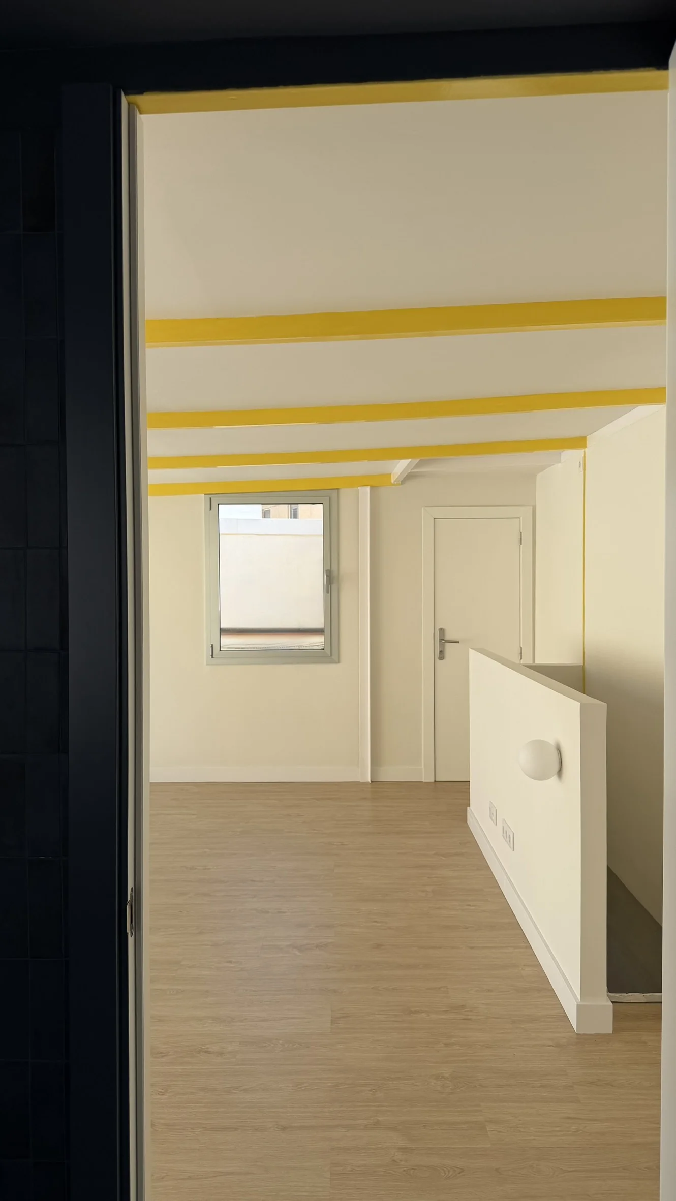 Techo técnico y suelo radiante reforma Casa Miranda Barcelona · Nosolo Design