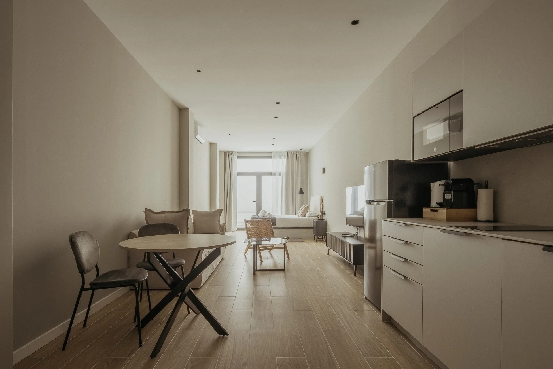 Interior reforma alta gama apartamento turístico JLL43 Valencia · Nosolo Design