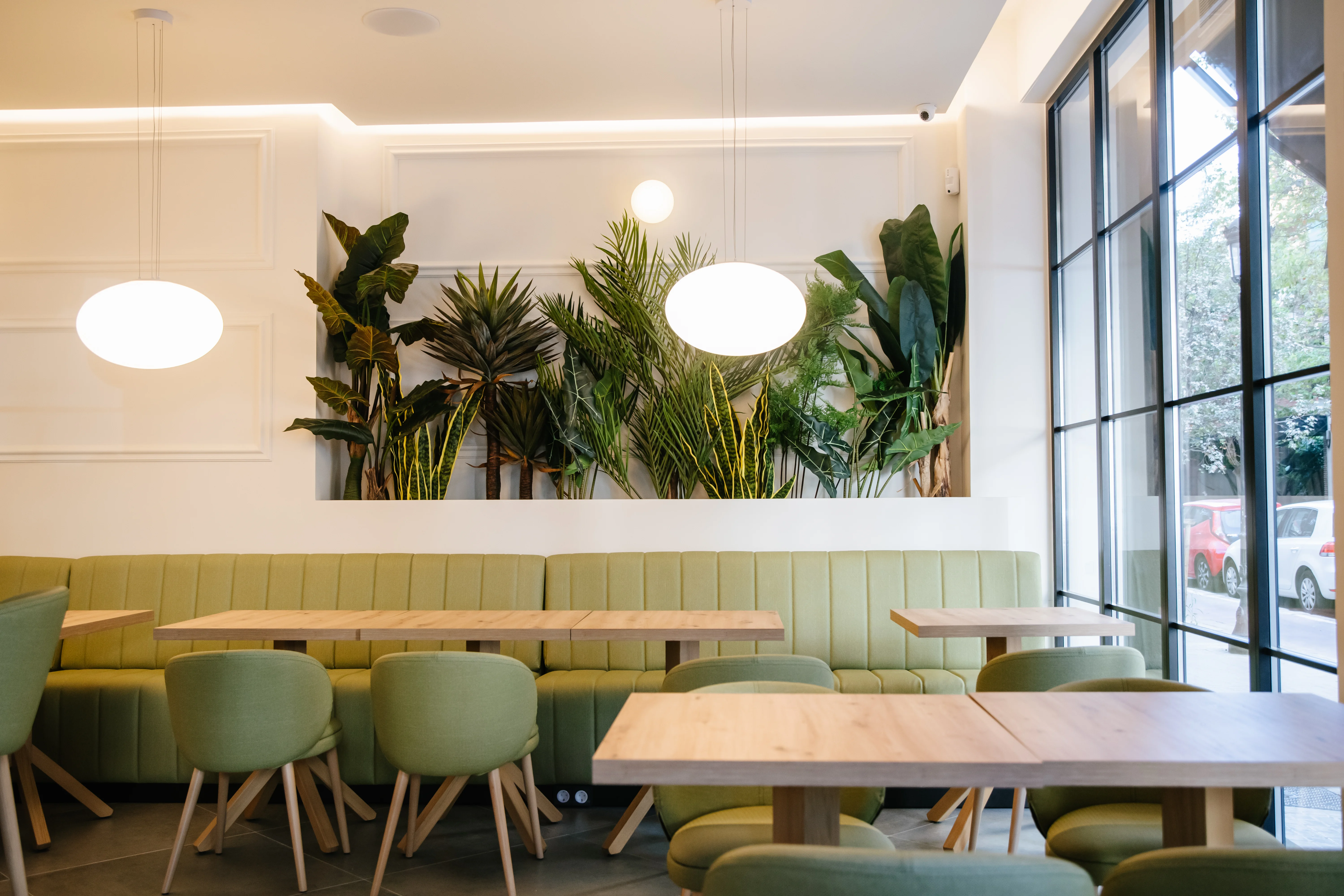 Reforma integral restaurante La Oficina local comercial Valencia · Nosolo Design