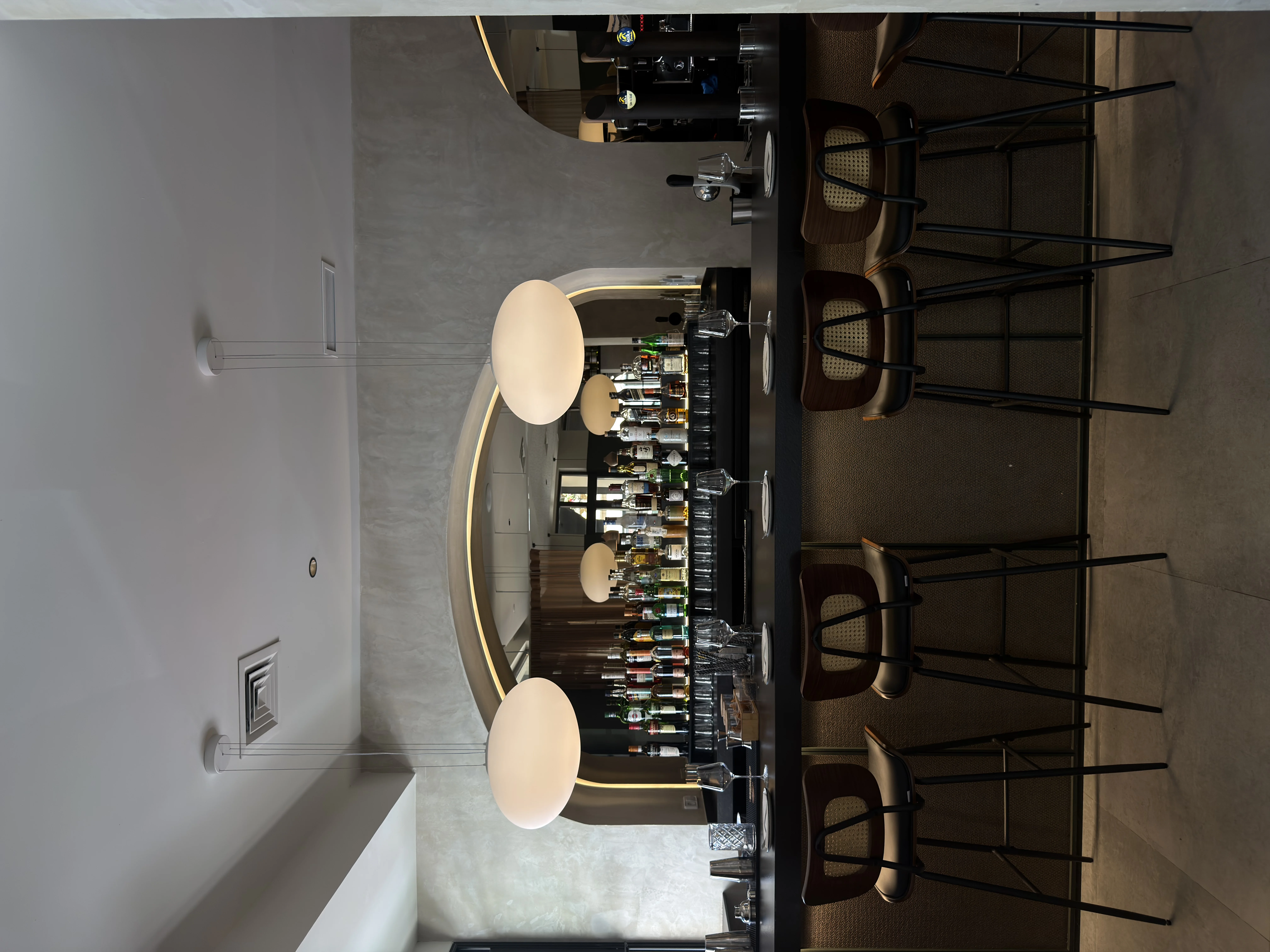 Reforma integral restaurante La Oficina ejecución arquitectónica Valencia · Nosolo Design